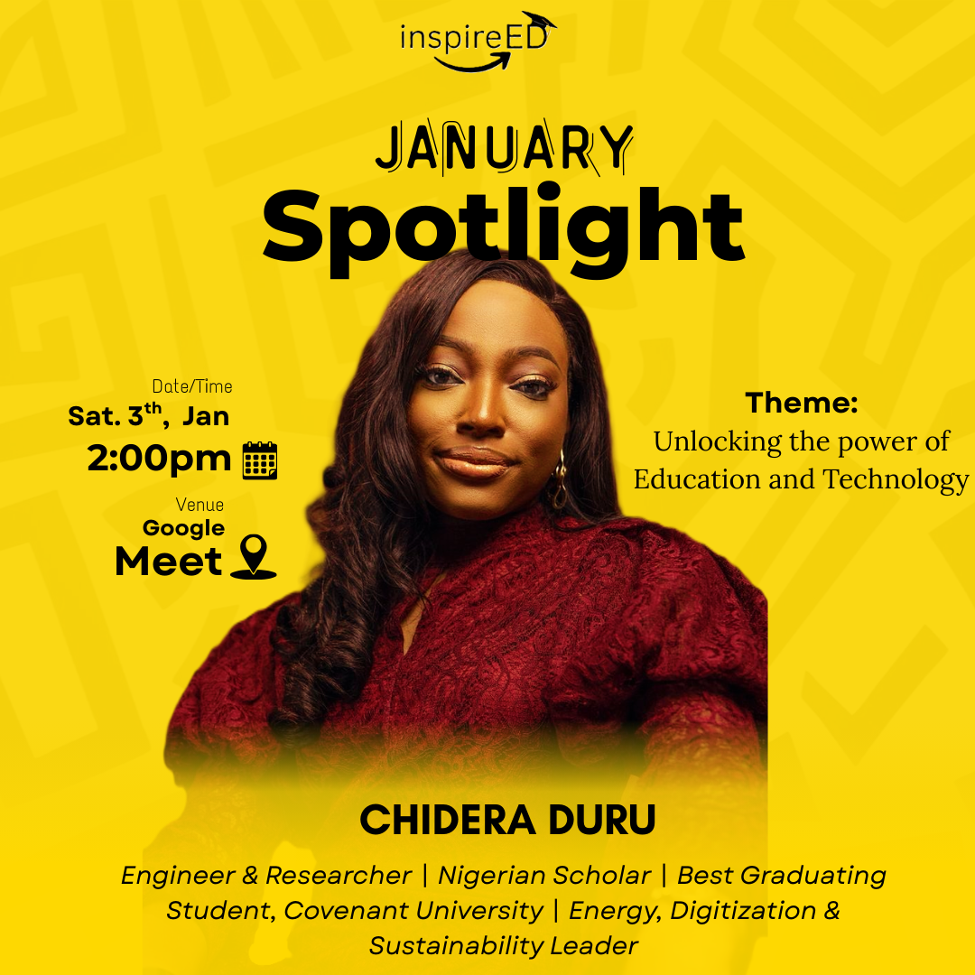 Chidera Duru — Education and Technology